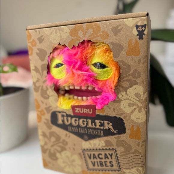 9” Vacay Vibes Fuggler “Mr. Buttons” - Picture 2 of 3